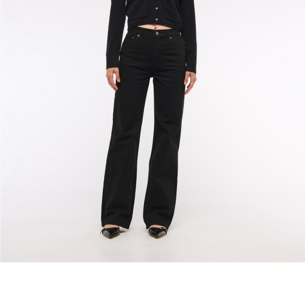 Abercrombie & Fitch Women's 90’s relaxed jeans high rise